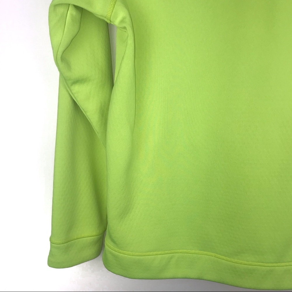 Nike Boys Therma Hoodie • Volt Green Dri-FIT Pullover Size XL - Picture 6 of 7